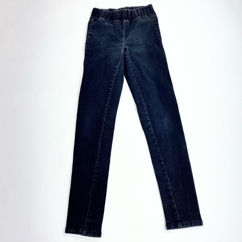Soft Surroundings black elastic waist skinny jeans XS
